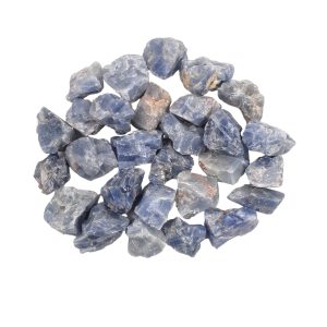 Blauwe Calciet kleine brokjes