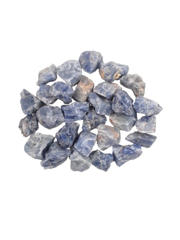 Blauwe Calciet kleine brokjes