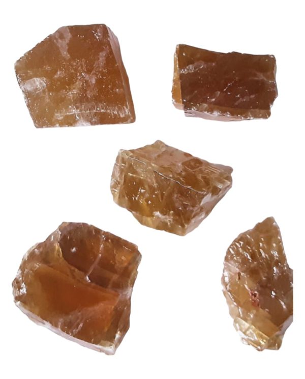 Honing Calciet brokjes