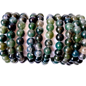 kogelarmband Mos Agaat