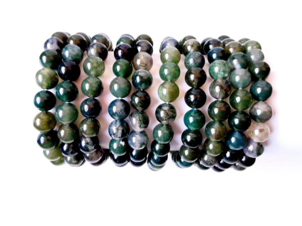 kogelarmband Mos Agaat