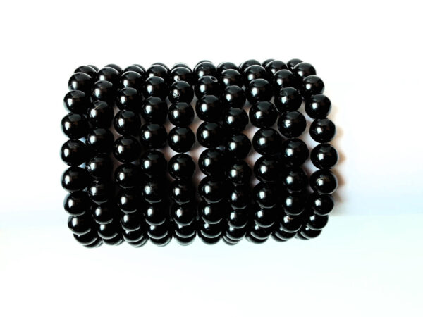 kogelarmband van zwarte Toermalijn