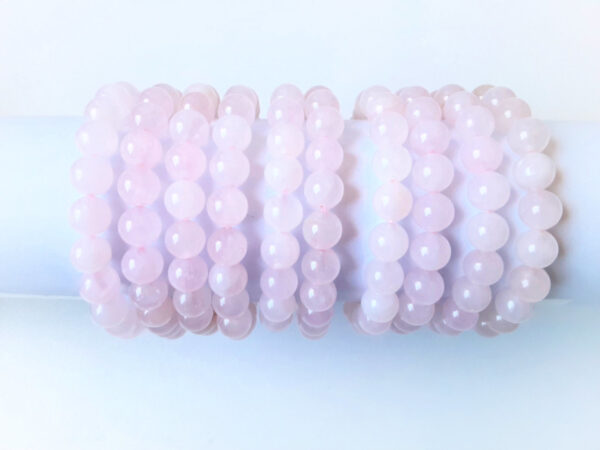kogelarmband Rozekwarts
