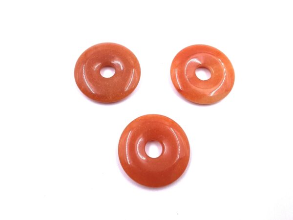 Rode Aventurijn donut