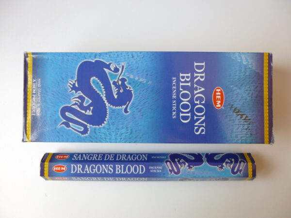 Dragons blood blauw