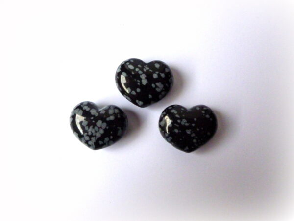 Hart Sneeuwvlok Obsidiaan