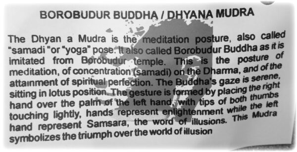 Borobudur Buddha - Afbeelding 2