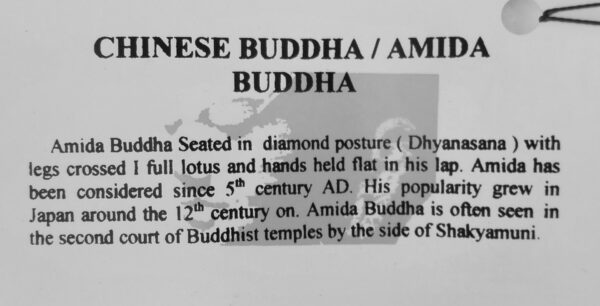 Chinese Buddha / Amida Buddha - Afbeelding 2