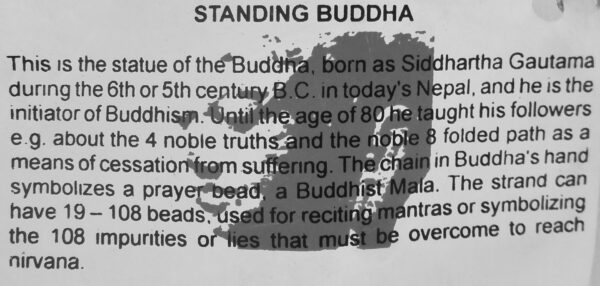 Staande Buddha - Afbeelding 3