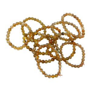 Kogelarmband gouden Rutiel