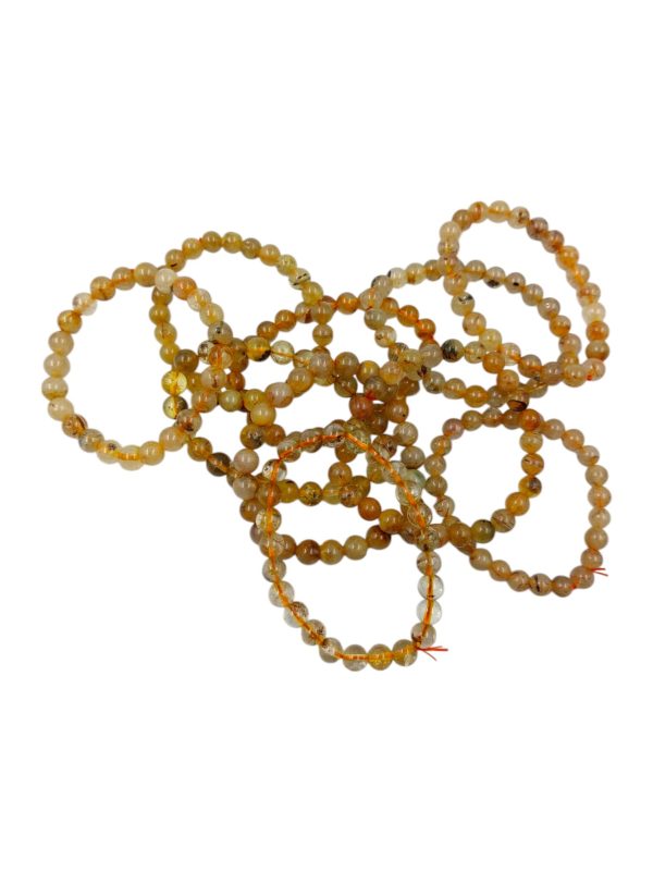 Kogelarmband gouden Rutiel