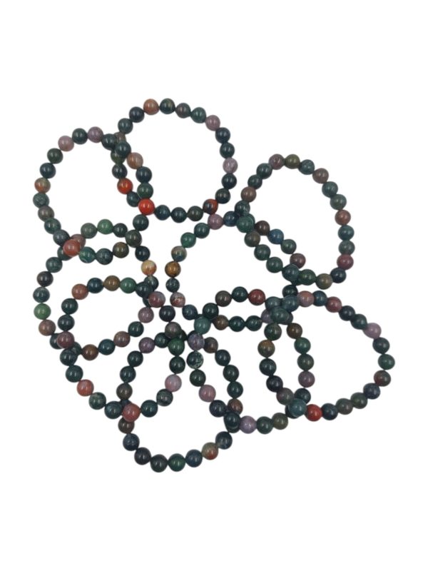 Kogelarmband Mosagaat multicolor