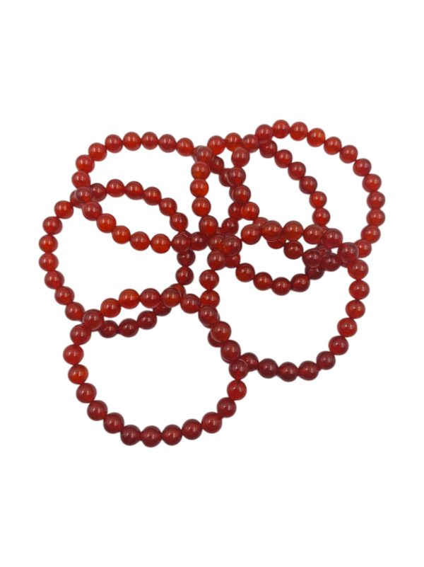 Kogelarmband Carneool