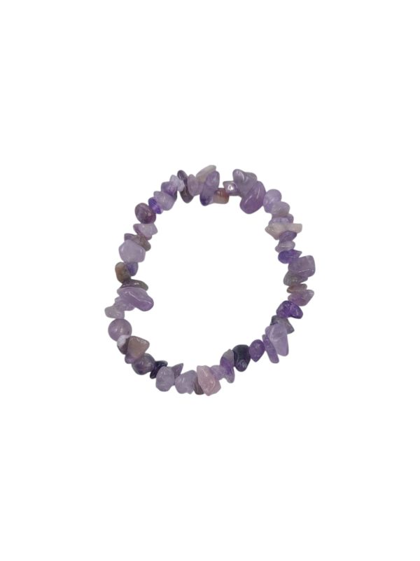 Split armband Amethist
