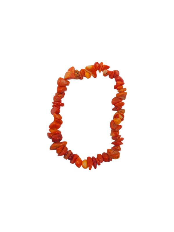Split armband Koraal