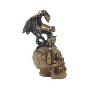 Mini skull met draak 01
