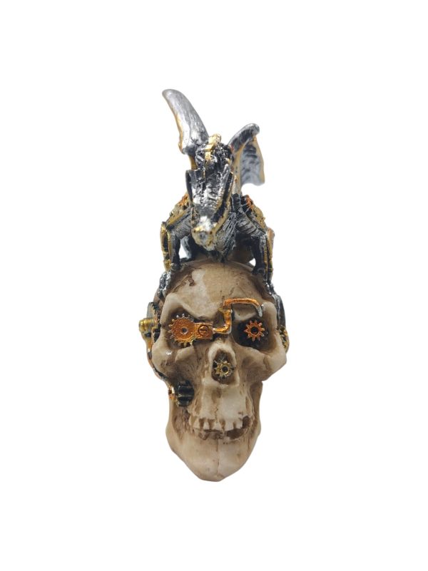 Mini skull met draak 02 - Afbeelding 2