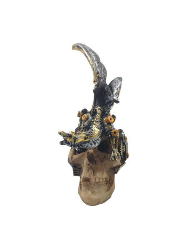Mini skull met draak 03 - Afbeelding 2